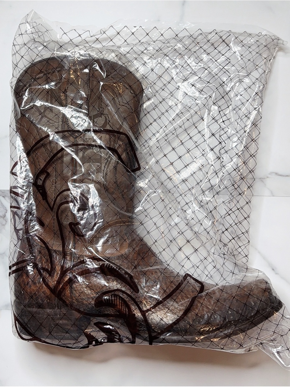 Cuadra Engraved Python Western Boots - Picture 5 of 11